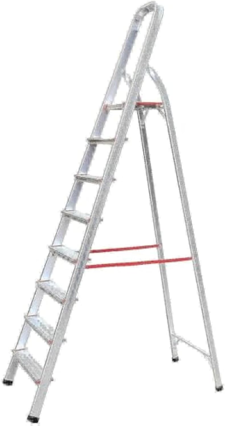 8 Step Household Aluminium Ladder