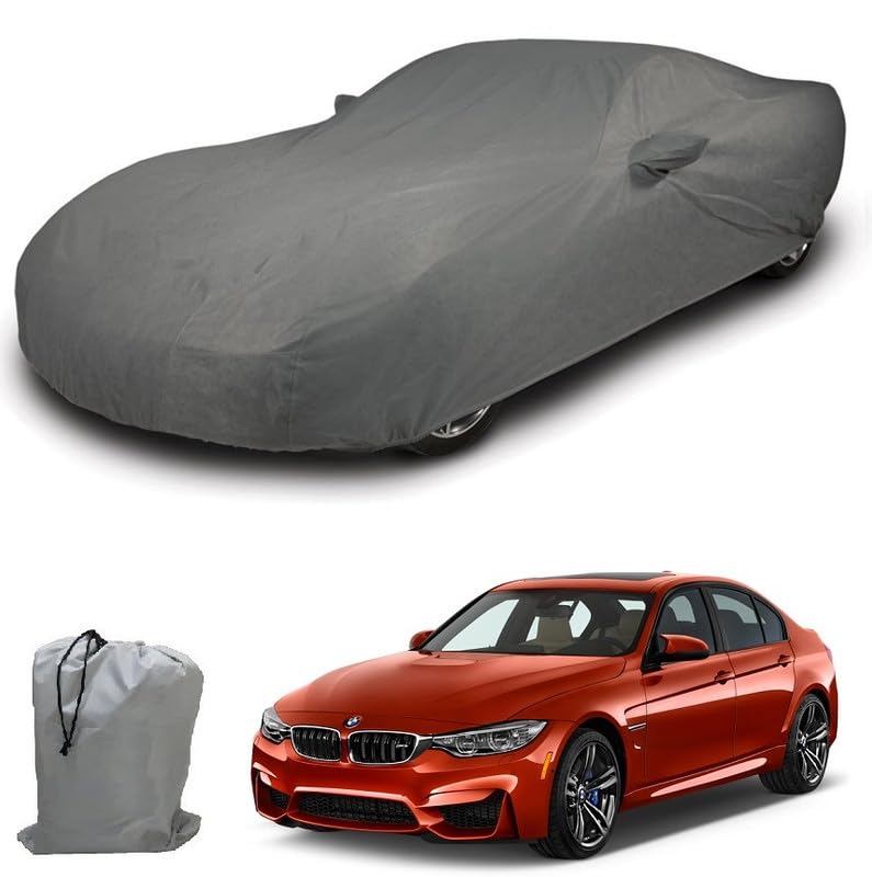 Image of ARCUATE Triple Layer Custom fit Car Body Cover for BMW M3 |Top Layer Dustrproof | Middle Layer Waterproof | Bottom Layer Scratch Protection | Outdoor Indoor Fabric