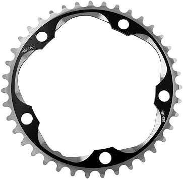 SunRace Chainring 39T 130mm RX0 Black - CRRX0.3901.100