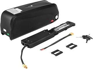 Accolmile Electric Bike Battery for Motor : Downtube Shark / Rear Rack Battery for 8fun Motor BBS01B BBS02B BBSHD , Lithium Battery for Ebike Conversion Kit 52V 48V 36V 20Ah 18Ah 17.5Ah 15Ah 14Ah 13Ah 11.6Ah 10Ah