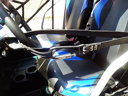 Lockstraps 901 Helmet Lock, Black, 2 Feet #TOP5