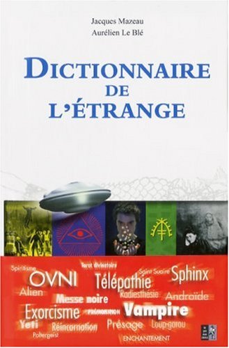 Télécharger Dictionnaire de l'étrange PDF