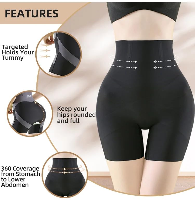 Image of GITGRNTH Women Waist Shapewear with Anti Rolling Strip Tummy Control Tucker Waist Slimming Panties Shapewear Underwear Waist Shapewear -Back Support - Butt Lifter - Tummy Control