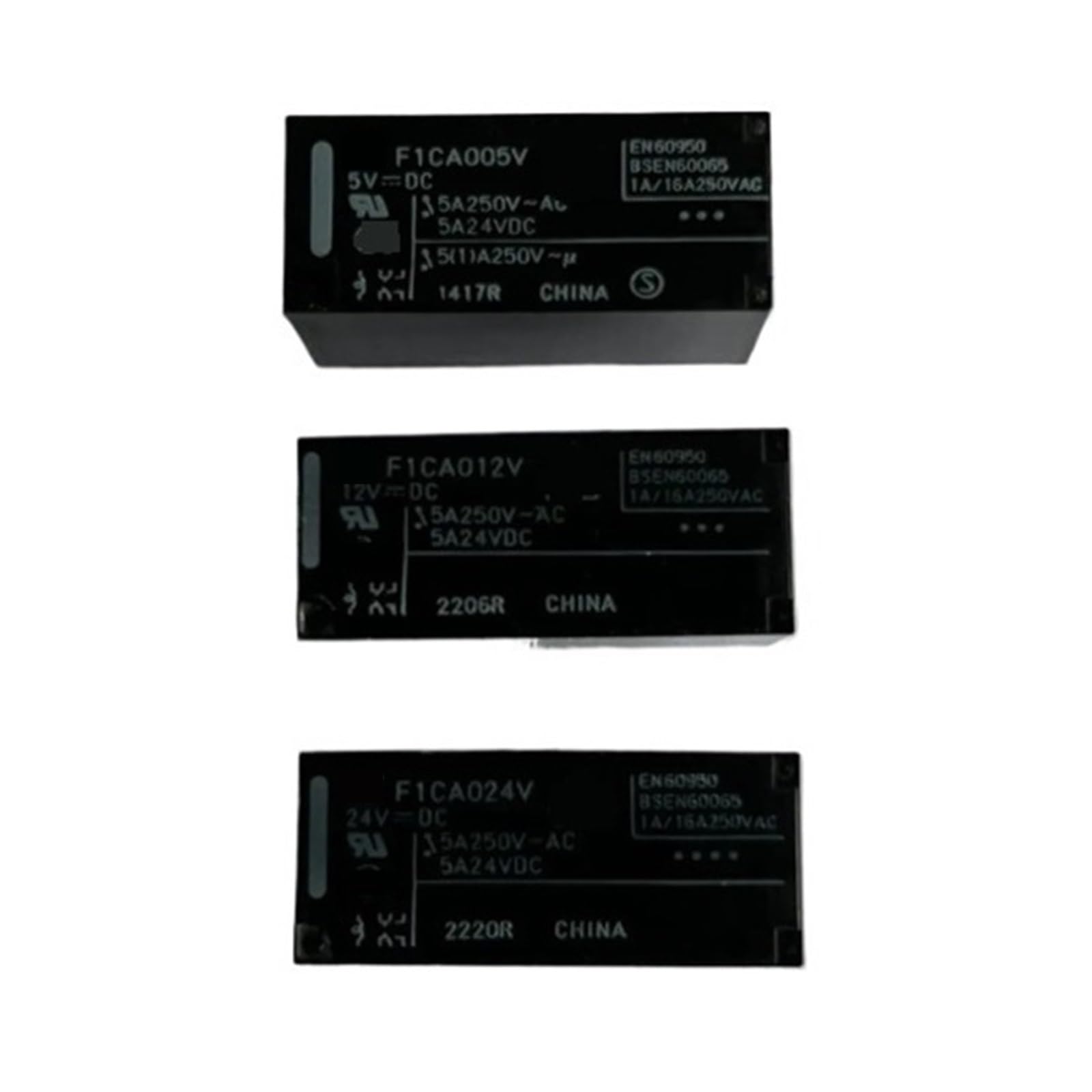 Relais de puissance FTR-F1CA024V 5A 8 pins pour circuit imprimé