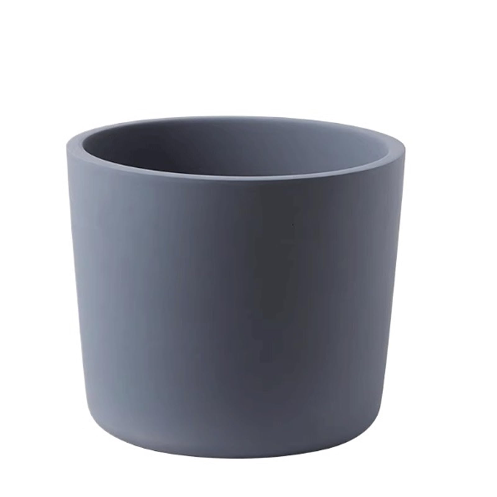 XXAD553TY Planter Unique Ceramic Flower Pots: Freestanding, Matte Finish, Large Terracotta(Gris)