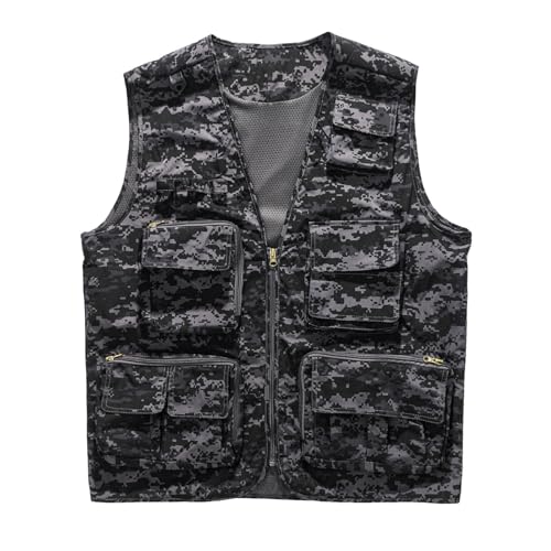 Gilet de trekking sans manches pour homme parfait pour le camping et la vie en plein air