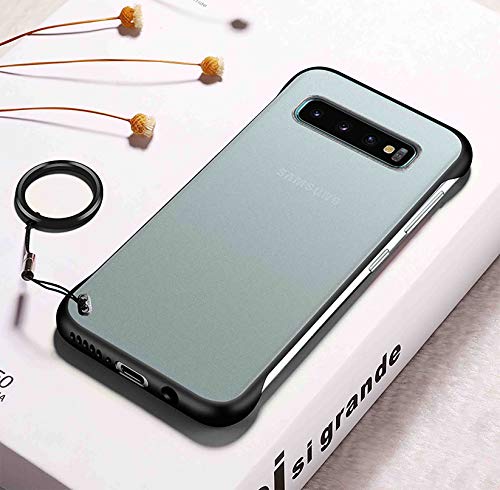 Vaku Luxos Store Vaku Luxos Back Cover Case for Samsung S10 Plus Black - Image 2
