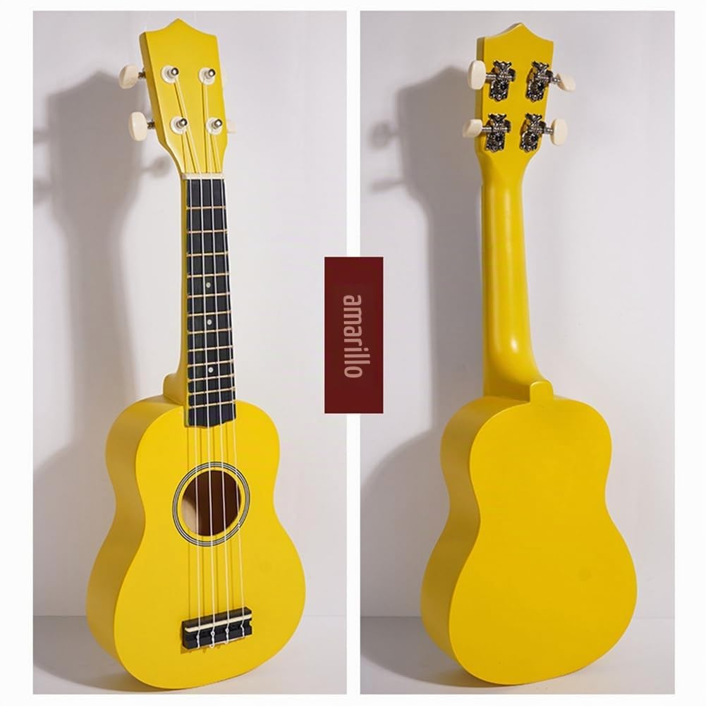 Ukelele Musical G para Adultos, Niños y Principiantes, Instrumento Infantil de Guitarra Pequeña de Cuatro Cuerdas de Básico