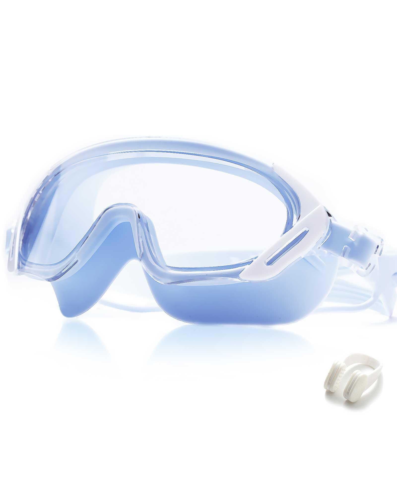 Swim Goggles, Wide Angle Anti-fog and UV Leak Proof Goggles,Swimming Goggles for Adult Youth