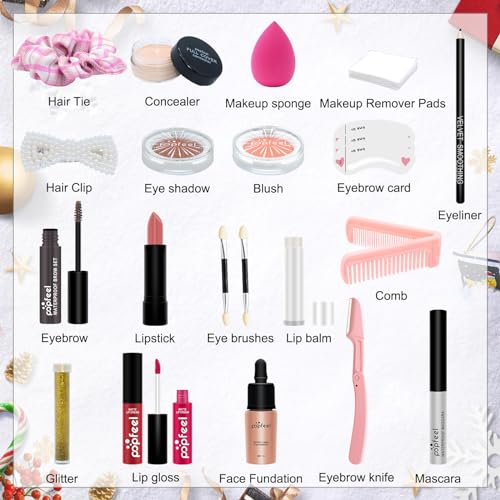 Hywestger SET005 Makeup Advent Calendar 2023 For Teens Girls Christmas Countdown Calendar Makeup Gift Set,Xmas Gift Box Calendar thumb #6