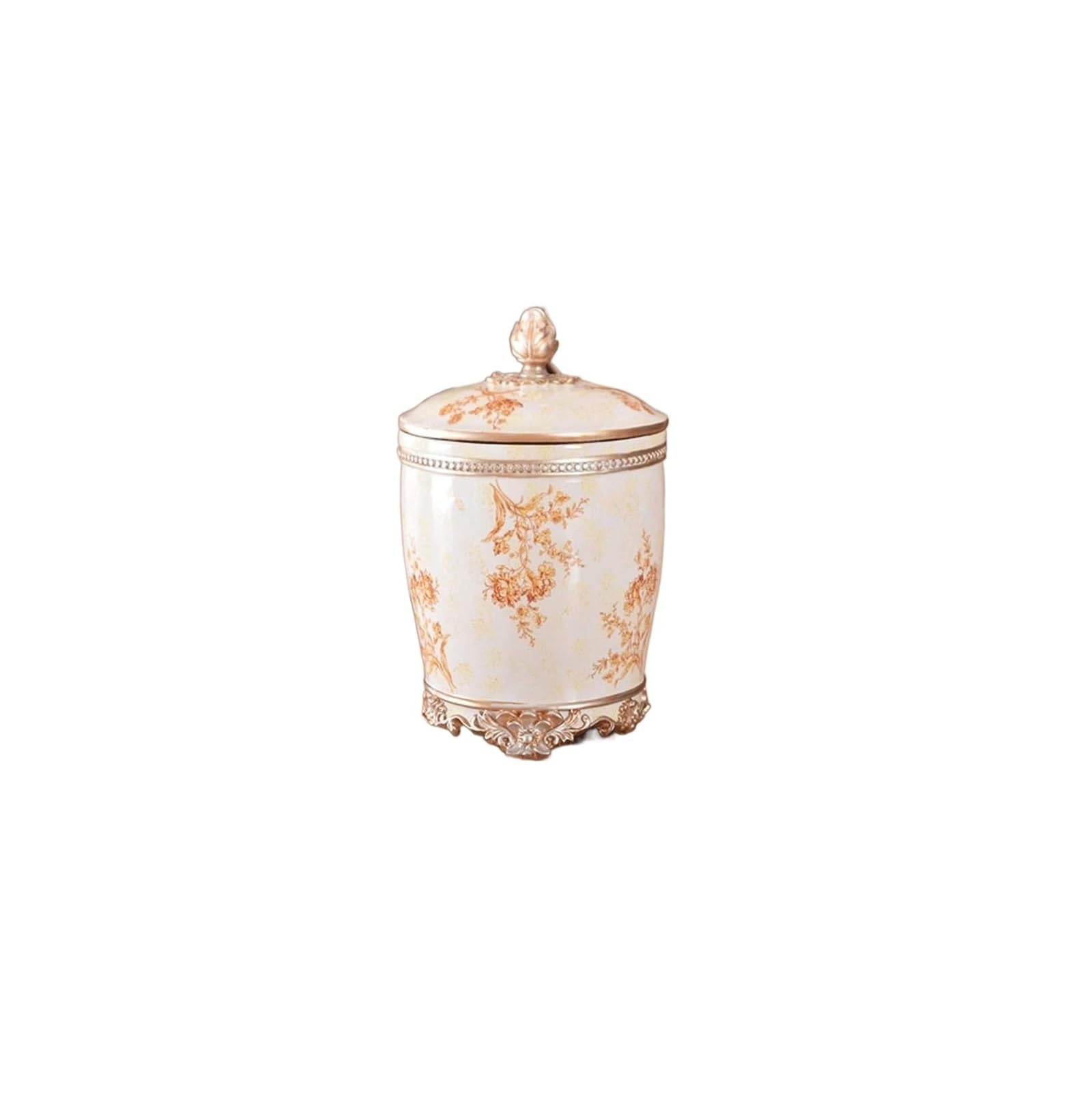 Garbage Cans Garbage Cans Trash Can with Lid European Resin Storage Bucket Creative Home Decoration for Home Office