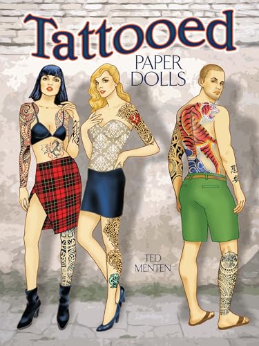 Compare Textbook Prices for Tattooed Paper Dolls Act Csm Edition ISBN 9780486797403 by Menten, Ted