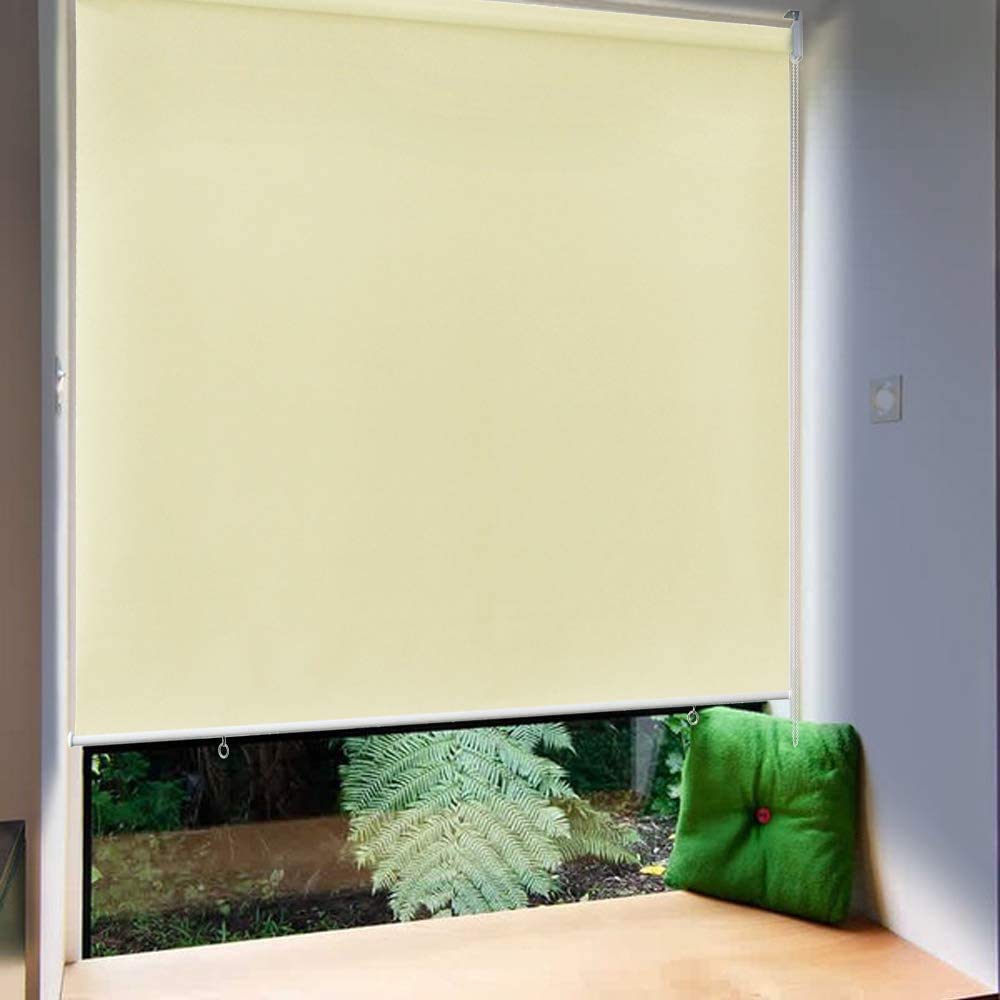 UISEBRT Roleta zewnętrzna przeciwsłoneczna 180 x 140 cm beżowa