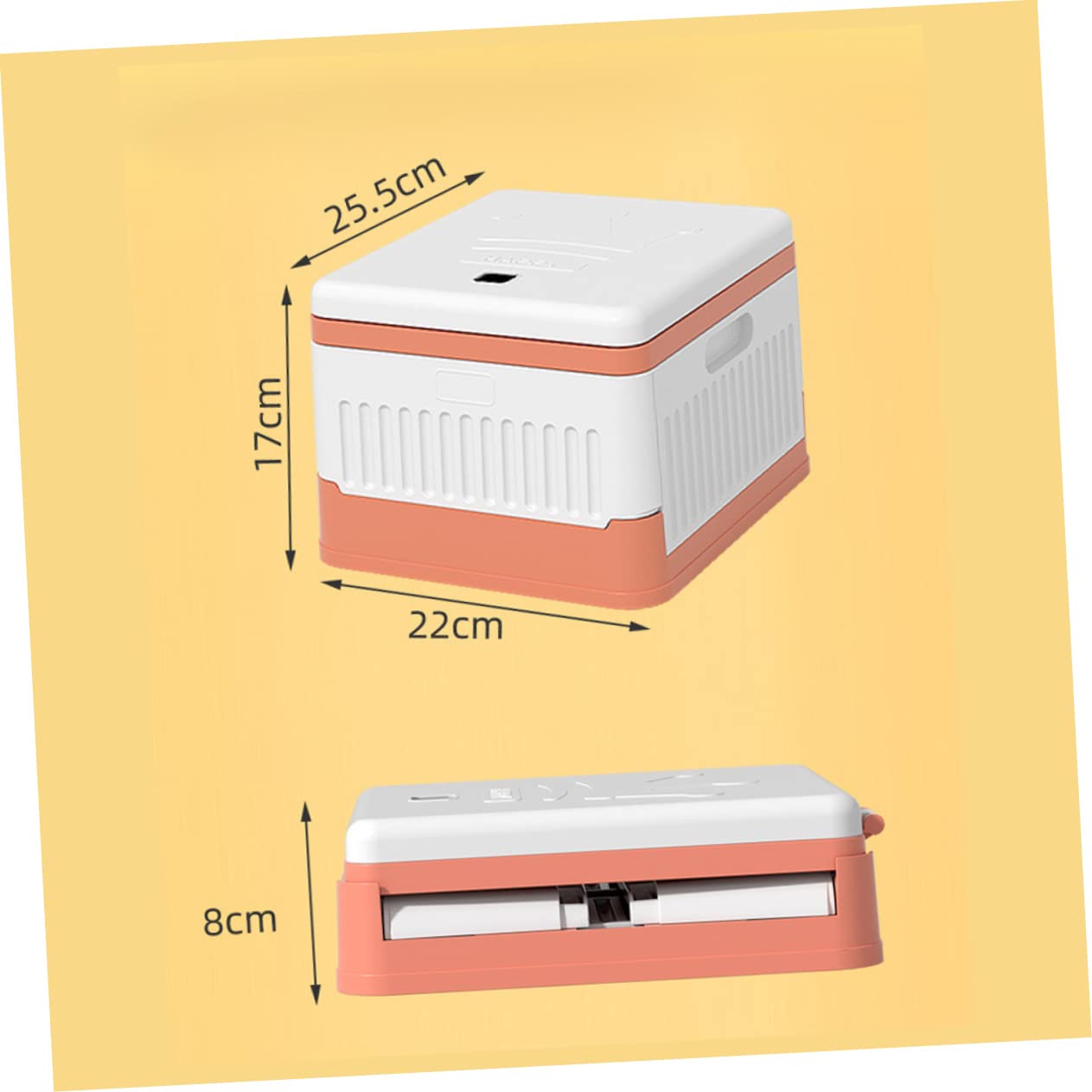 Toyvian Inodoro De Viaje Plegable Orinal Portátil Para Diseño Adorable Fácil De Transportar Pp Seguro