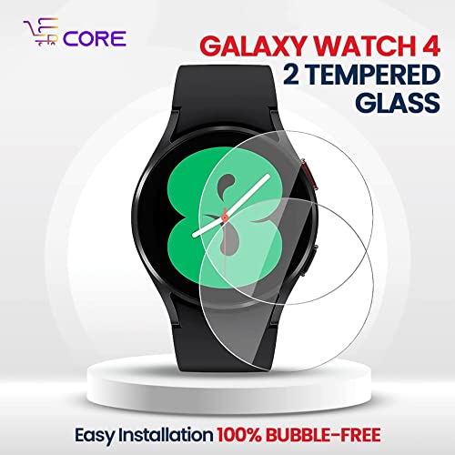 Image of Tempered Glass Screen Protector for Samsung Galaxy Watch 7 / Watch 6 / Watch 5 / Watch 4 (44mm) (1.4 inch inch) (Pack of 2)