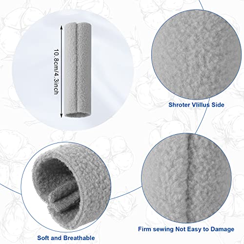 16 pieces strap covers mask strap headgear strap sleep mask cushion soft accessories for face pressure reliefgray