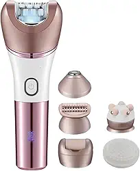 Aparelho de Depilação Elétrico 6 em 1 Feminino Sem Fio 110/220v