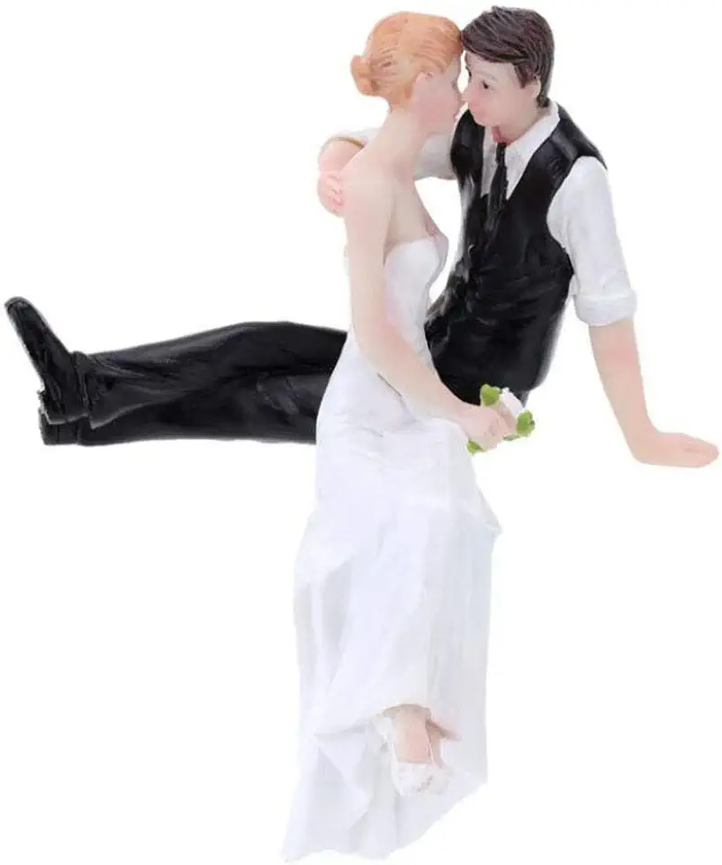 Bride & Groom Wedding Cake Topper, Wedding and...