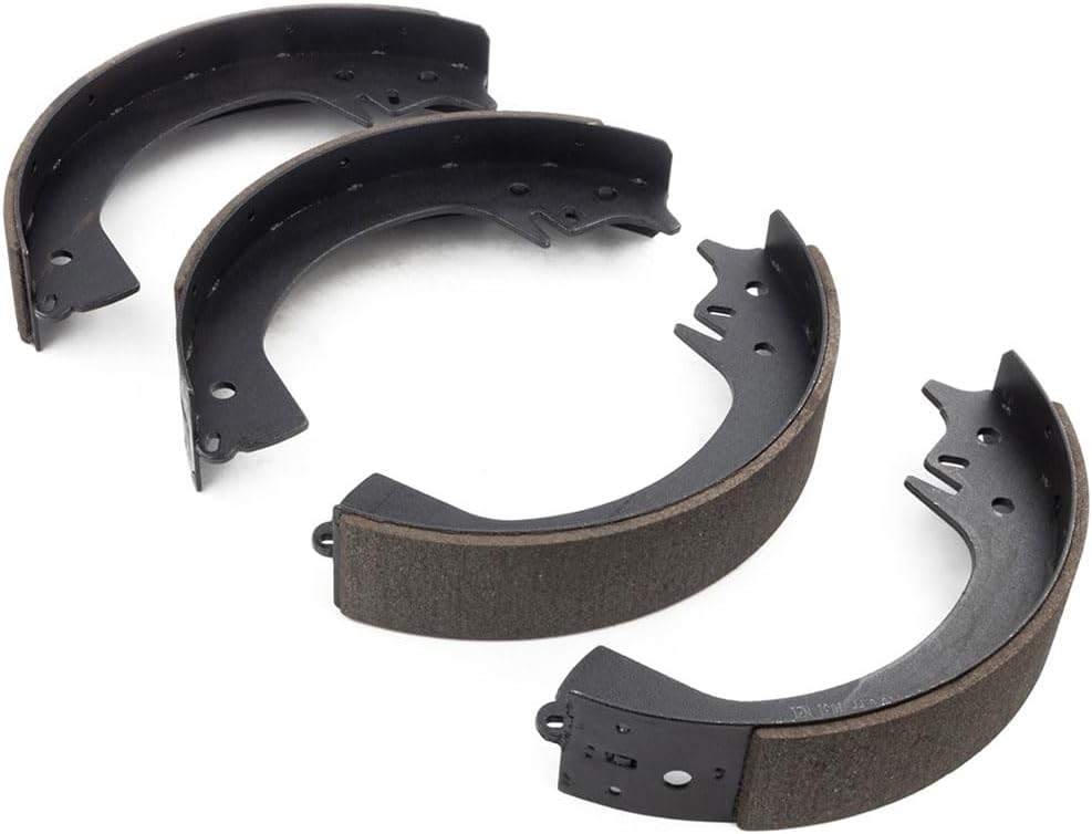 4Pcs Rear Drum Brake Shoes Set Brakes Shoe Replacement for Studebaker Hawk 2.8L 4.2L 4.7L 1961 1962 1963 1964
