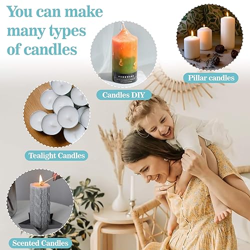 Cargen WAX PE-1LBWH Paraffin Wax For Candle-Making thumb #1