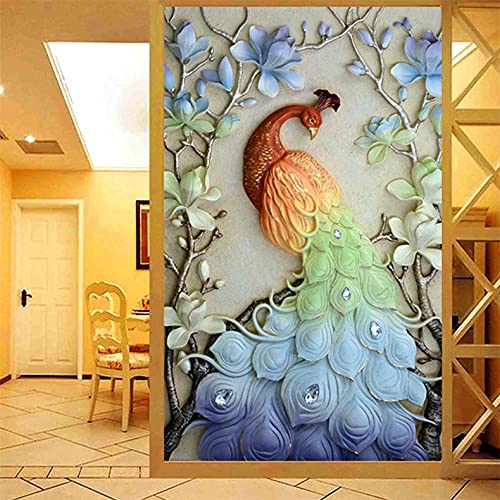 Peinture diamant oiseau coloré, idée cadeau créative et originale