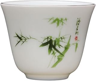 60ml/2oz Chinese-style simple and exquisite ceramic high-temperature and scalding-tea Kung Fu tea set-tea cup rhyme cup