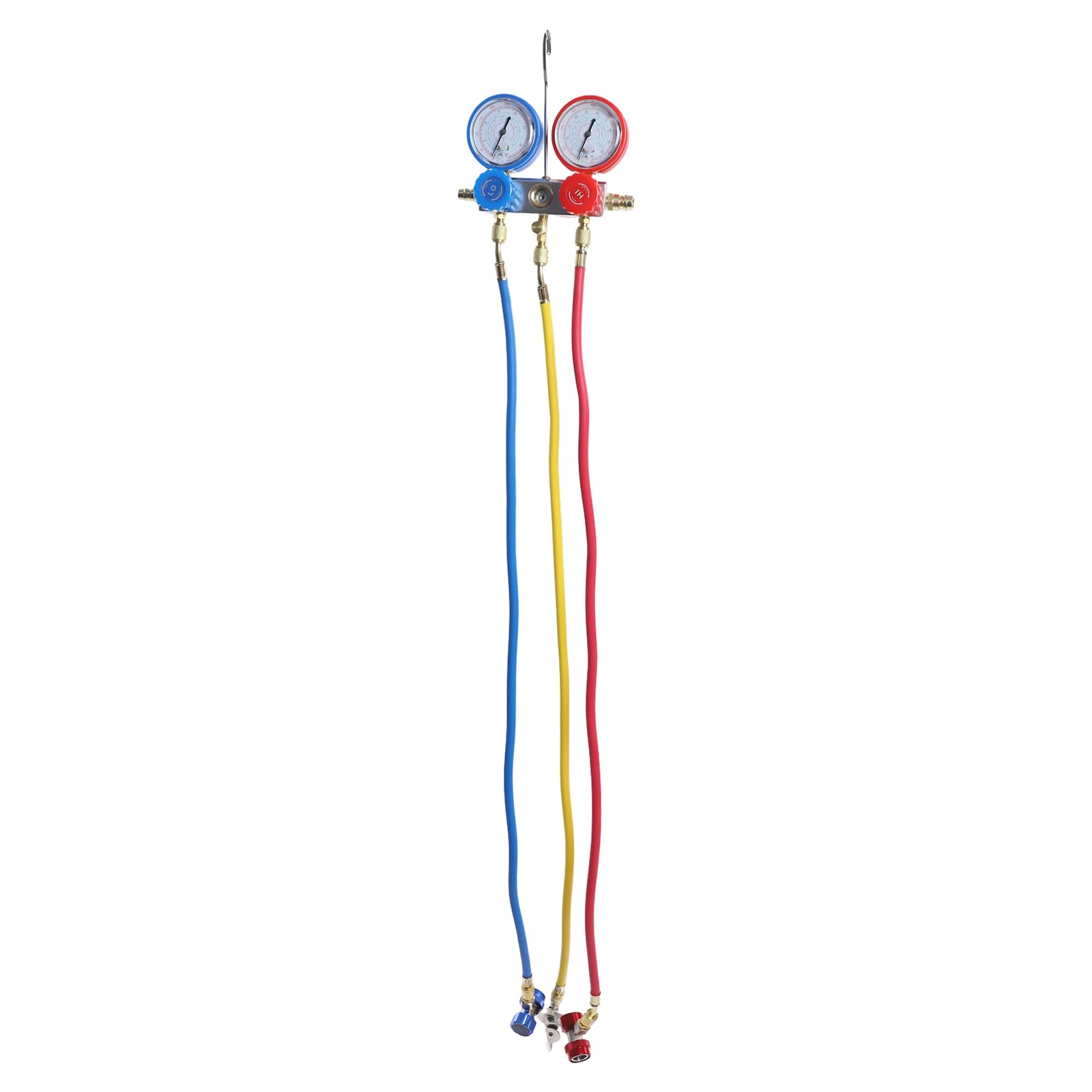 Set di attrezzi per aria condizionata, refrigerante R134A, R410A, manifold, strumenti diagnostici AC, condizionatori d'aria