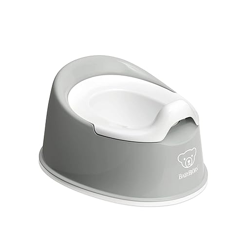 Miniatura 2 de BabyBjörn Smart Potty rosa polvoblanco azul profundo / blanco, verde oscuro/blanco, Gray, Gris/Blanco, Pink, blanco, rosado (Powder Pink/White),