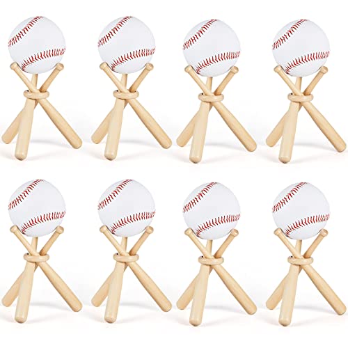 Présentoir en bois mini battes de baseball cadeau idéal pour fin de saison