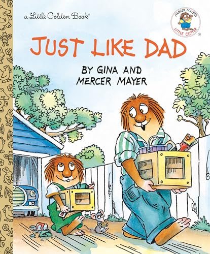 Image of Just Like Dad (Little Golden Book)