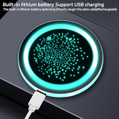 Luces LED para portavasos de carro, 2 unidades miniatura 7