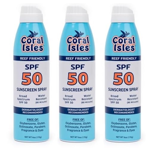 Coral Isles SPF 50 Sunscreen Spray