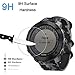Youniker 3 Pack For Suunto Traverse Alpha Screen Protector Tempered Glass For Suunto Traverse Alpha Smart Watch Screen Protectors Foils Glass 9H 0.3MM,Anti-Scratch,Bubble Free