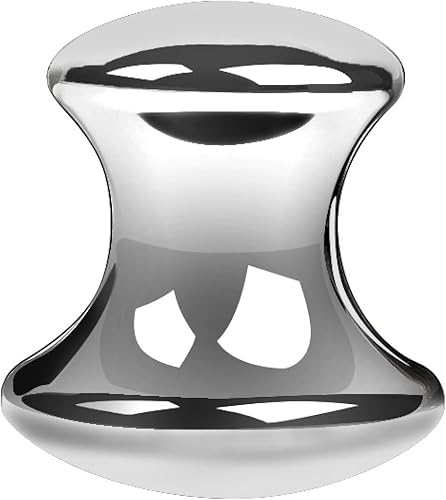 Gua Sha Tools, herramienta de masajeador de acero inoxidable, para masaje facial, raspador de masaje facial, cuidado de la piel, peine de masaje de