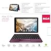 RCA-Newest-Best-Performance-Tablet-Quad-Core-2GB-RAM-32GB-Storage-IPS-HD-Touchscreen-WiFi-Bluetooth-with-Detachable-Keyboard-Android-9-Pie-10-Burgundy RCA Newest Best Performance Tablet Quad-Core 2GB RAM 32GB Storage IPS HD Touchscreen WiFi Bluetooth with Detachable Keyboard Android 9 Pie (10", Burgundy)