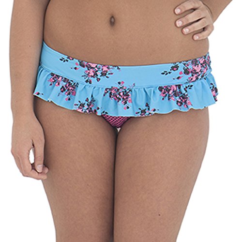 Cure Records Beach Bloom Skirted Brief Costume