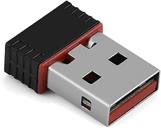 High-Speed Wireless Dongle USB 150Mbps Wifi Adapter | Network Card 802.11Dongle | Perfect Dongle USB for Pi, PC and Laptop | Windows 10/8.1/8/7, Mac OS X, Linux