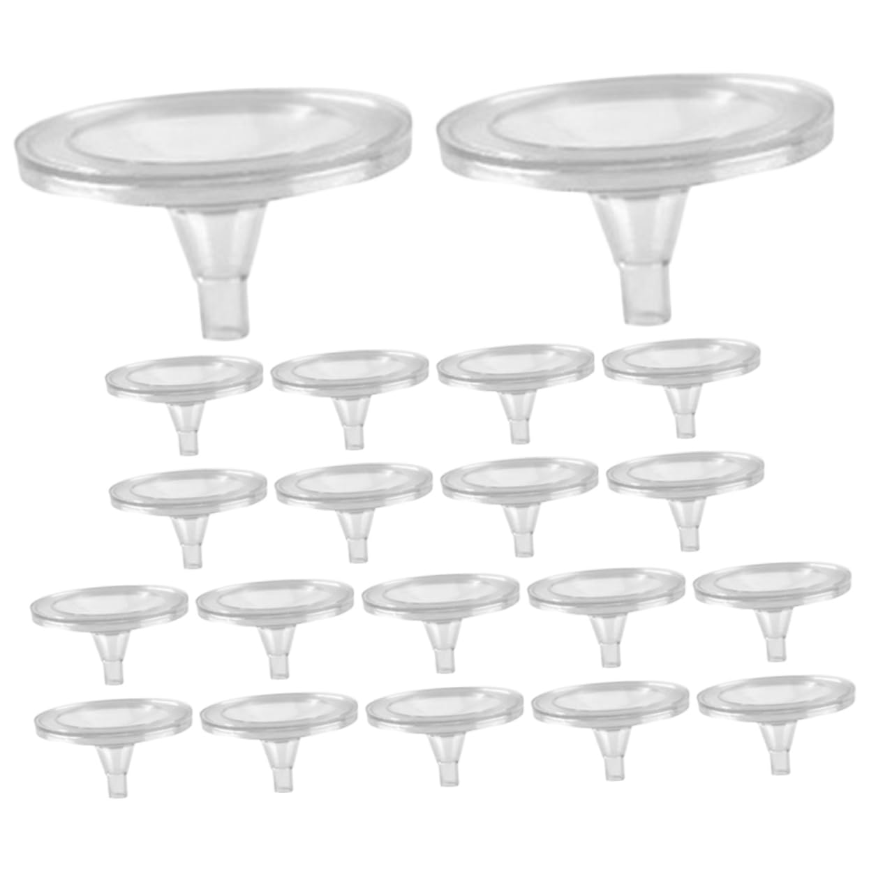 VICASKY 20Pcs Crystal Ball Holder Rack for Water Fountain and Rockery Display Durable Ball Bracket for Marbles and Collectibles