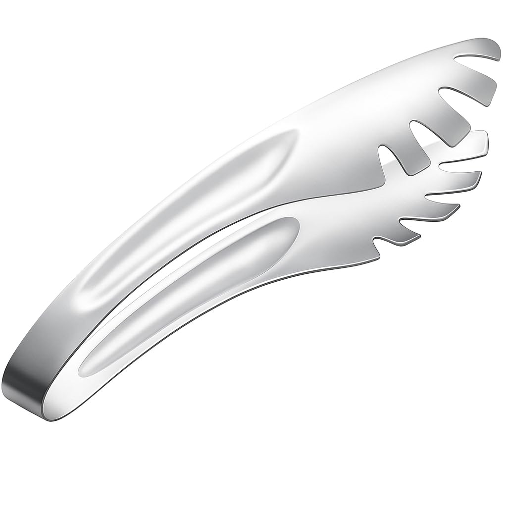 Fitto Stainless Steel Barbecue Tongs – Premium Quality, Extra Long, Heat-Resistant, Non-Slip Grip, Ideal for Grilling, BBQ, and Cooking – Durable Kitchen Tool