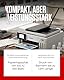 Canon MAXIFY GX6150 kompakter Büro-Drucker – Farbdrucker & Scanner All-in-One WLAN | MegaTank Tintenstrahldrucker mit Kopierer & Scanner | Wi-Fi, Ethernet & USB-Anschluss