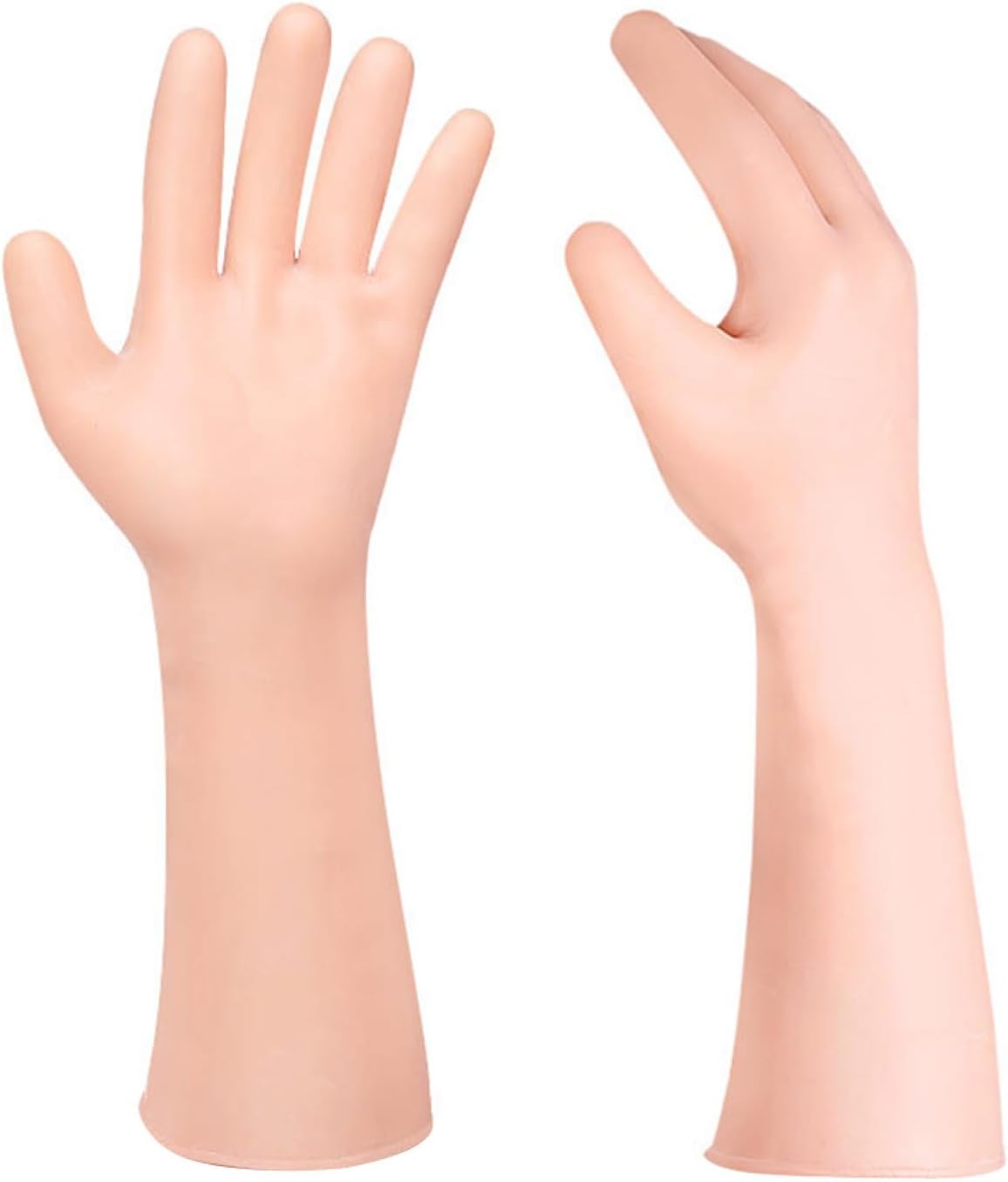 Healeved 1pair Moisturizing Gloves for Dry Cracked Skin Long Protective Hand Covers for Home Care Soft and Elastic Sebs Material for Women Hand Moisturizing Treatment