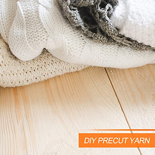 Rug Crochet Yarn Precut Yarn Set 30 Rolls Polyester Yarn Diy Craft Yarn Knitting Line Crochet Yarn For Sweater Hat Knitting Crochet Mini Project Vintage Rug Yarn Rug Hooking Tool #TOP5