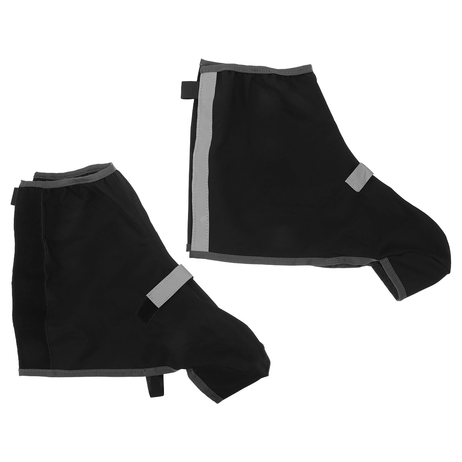 Couvre-chaussures imperméables Healvian noir en taille L pour vélo - 8