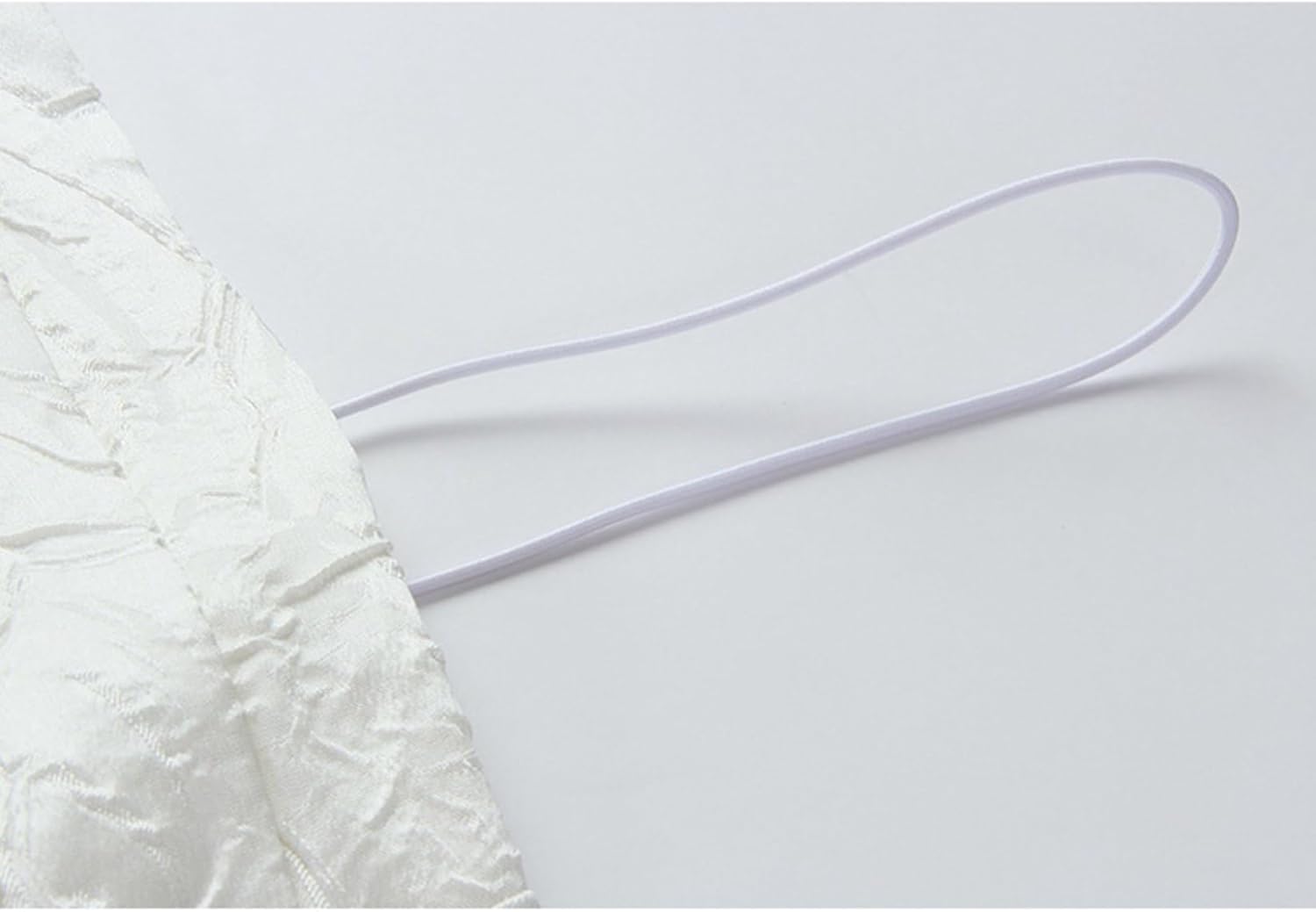 [RAMEMO] ミニワンピース パーティードレス ビスチェ レディース 白 結婚式 キャミソール ホワイト Aライン 無地 キャミ