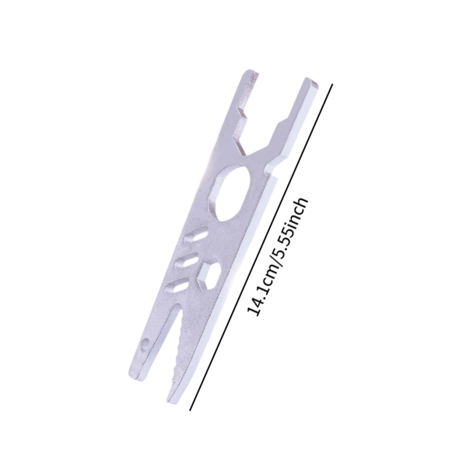 Multifunctional Sink Wrench Sink Plumber Wrench Convenient Pipe User Friendly Plumbing Tool Faucet, Silver