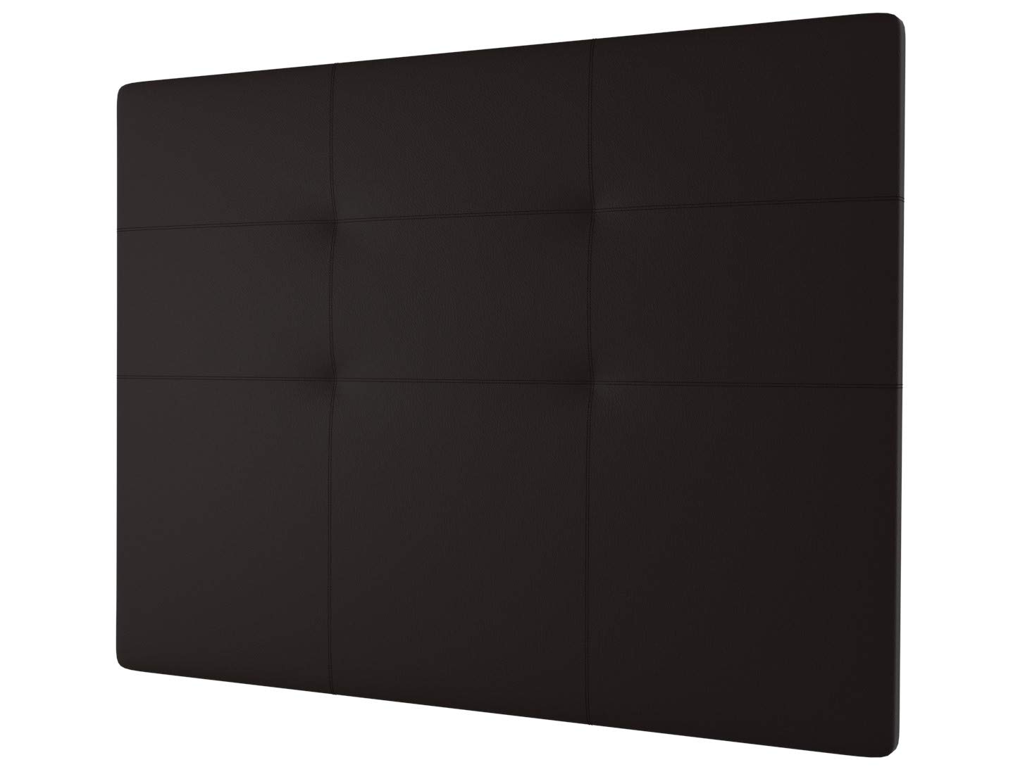 LA WEB DEL COLCHON Cabezal Cama Andrea Tapizado Acolchado 8 cm con Fijación a Pared – Cabecero de Cama Suave y Elegante – Cama de 80 (90 x 70 cms) Blanco Polipiel – Cabeceros Acolchados — view 12