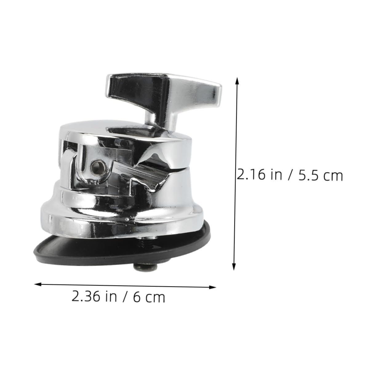 HEMOTON 3pcs Drum Leg Bracket Mount for Floor Tom Bass Drum Legs Kit Cymbal Arm Clamp