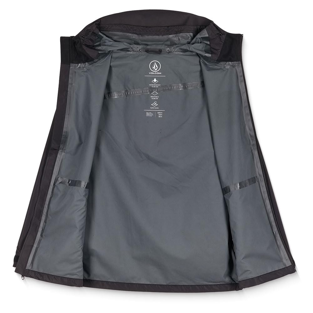 Volcom - Veste Thunder Stone 10k Black Homme - Homme - Noir