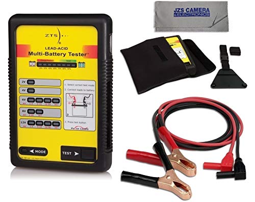 Zts Mbt-La2 Lead Acid Multi-Battery Tester With Plier-Type Test Lead Set & K-Mbtla2 Accessory Kit #TOP4