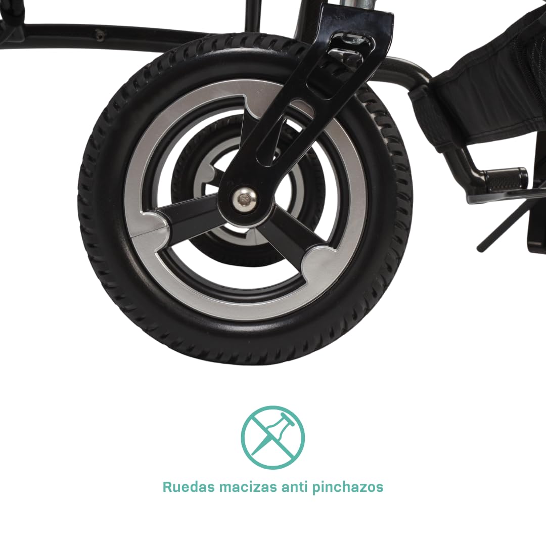 Silla de ruedas eléctrica plegable ligera de fibra de carbono 10,8 Kg MAS Mobility Aid Social Marca Española La Silla de ruedas eléctrica plegable ultraligera de calidad y garantia 100%